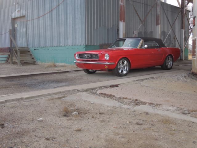 1966 ford mustang convertible resto mod
