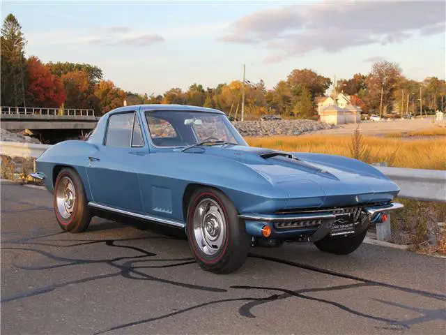 1967 chevrolet corvette blue 42,750 miles blue coupe 427 cid manual