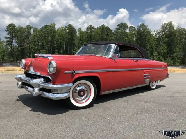 1954 mercury monterey convertible red v8 frame off restoration the best