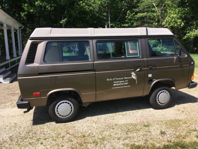 1985 vw weekender westfalia camper