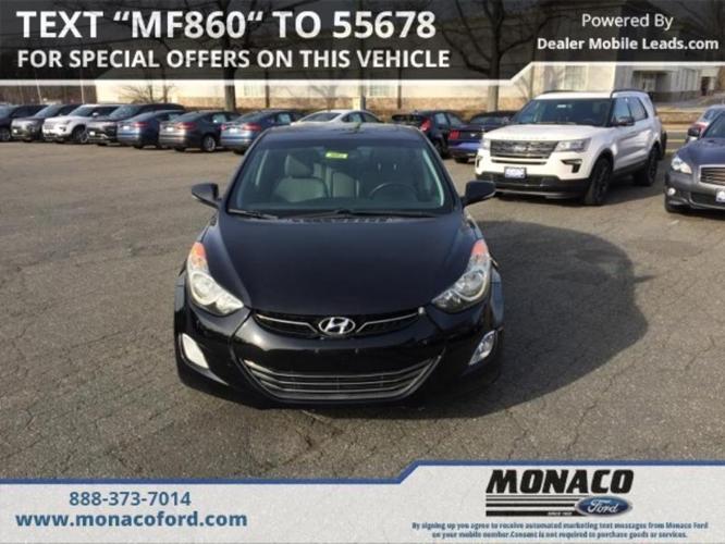 2013 hyundai elantra limited limited 4dr sedan for sale in glastonbury, connecticut