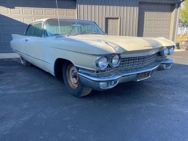 1960 cadillac coupe deville brown rwd automatic