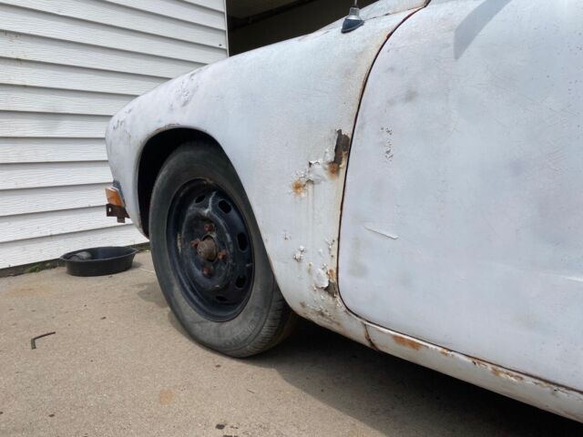 1972 volkswagen 1600 karmann-ghia coupe coupe white rwd manual