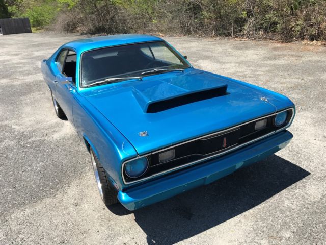 1970 plymouth duster 383 727 auto 8 3/4 street strip car rust free tunr key nr