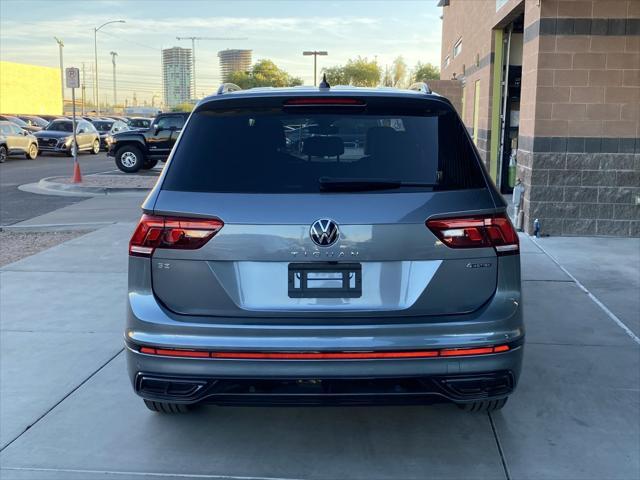 2022 volkswagen tiguan 2.0t se r-line black 4motion