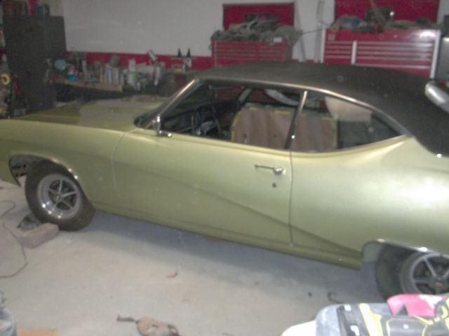 1969 buick gs factory 4 sp a/c project needs to be finished