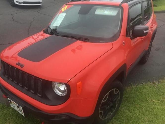2017 jeep renegade trailhawk 4x4 trailhawk 4dr suv for sale in hilo, hawaii