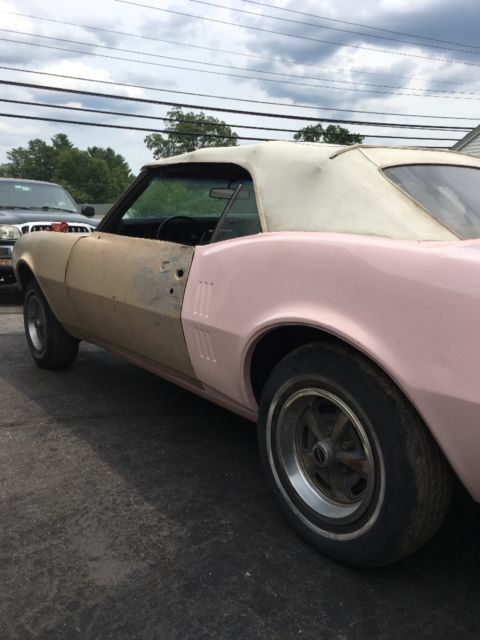 1968 pontiac firebird convertible rare