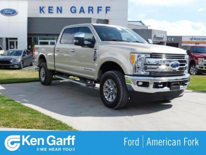 2017 ford f-350 super duty lariat 4x4 lariat 4dr crew cab 6.8 ft. sb srw pickup for sale in american fork, utah