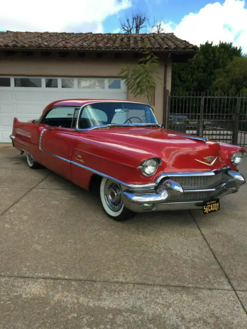 1956 cadillac coupe deville 2 door hard top- hot rod sbc chevy engine no reserve