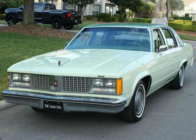 rare & elegant one family nc car -1979 oldsmobile 98 regency - 25k orig miles