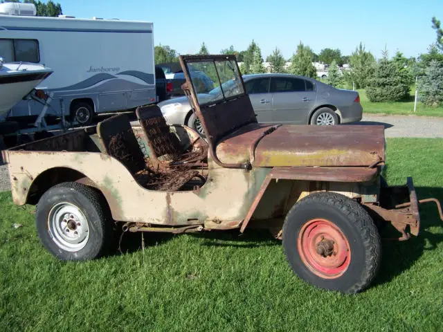 1946 wllys cj2a
