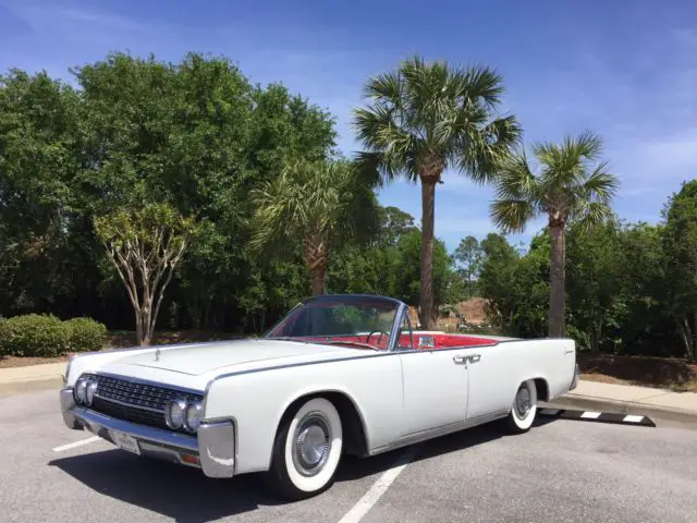 1962 lincoln continental convertible 16k miles