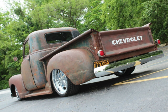 1948 chevy 3100 pickup,restomod,350ci tbi v8,5spd,pdb,ps,patina,lowered,rat rod!