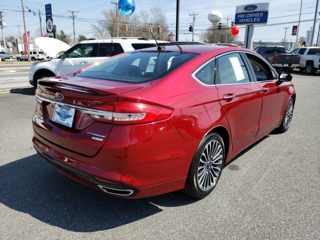 used 2017 ford fusion titanium smyrna, de 19977 for sale in smyrna, delaware