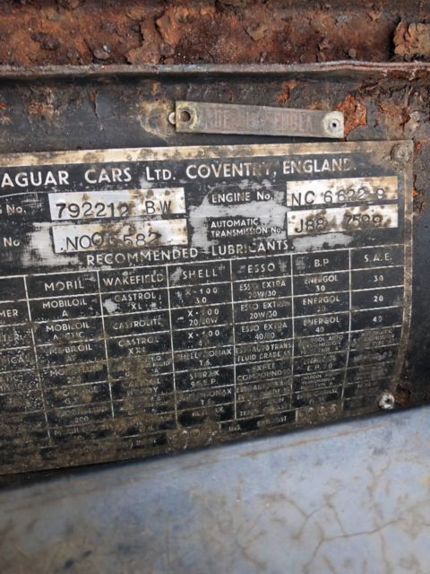 1959 jaguar barn find no reserve