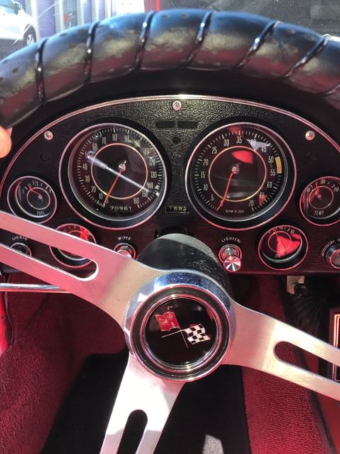 chevrolet corvette stingray split window big block !