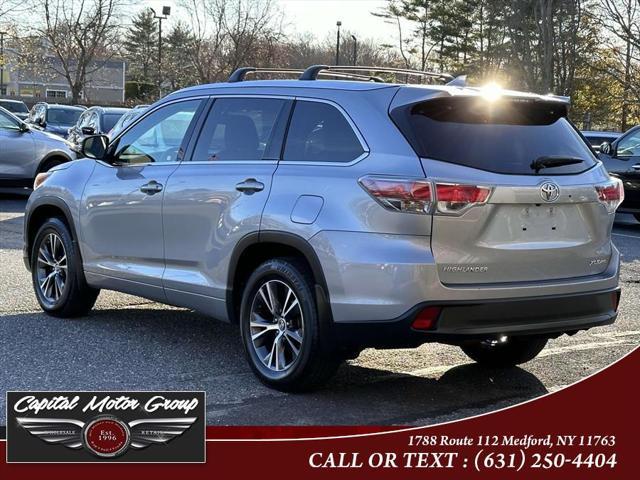 2016 toyota highlander xle