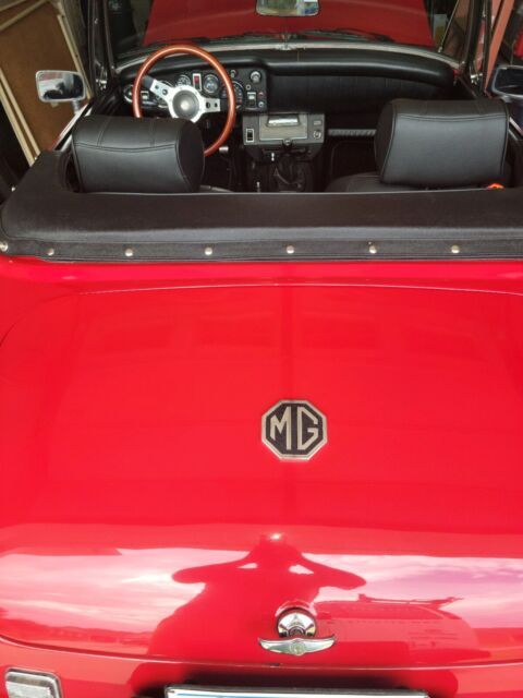 1977 mg midget coupe red rwd manual
