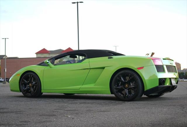 2008 lamborghini gallardo spyder roadster 2d