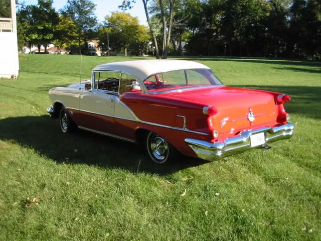 1956 oldsmobile super 88 2 door hardtop, factory stick shift !!!! great shape !!