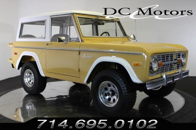 custom restored 1973 ford bronco ranger