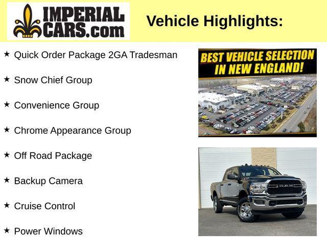 2022 ram 2500 tradesman crew cab 4x4 6'4' box