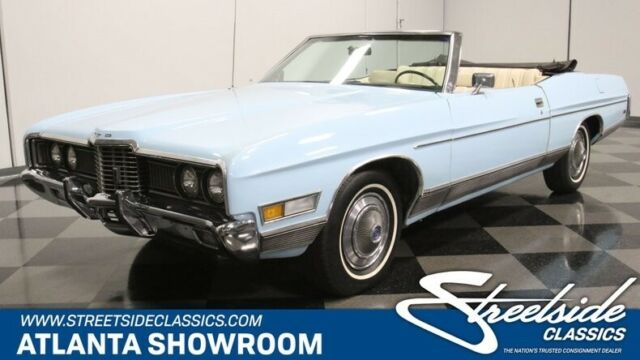 classic vintage chrome convertible fomoco ltd 429 v8 auto transmission