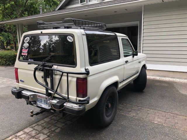 1989 ford bronco ii xlt 2.9l efi 5-speed