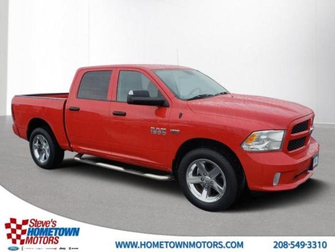 2013 ram ram pickup 1500 express 4x4 express 4dr crew cab 5.5 ft. sb pickup for sale in crystal, idaho