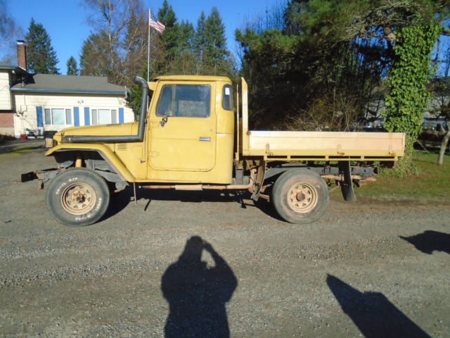 1981 toyota hj47 land cruiser pickup truck ute hj45 fj45 fj40 troopy landcruiser