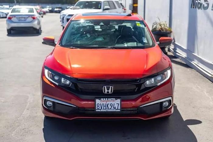 2020 honda civic ex-l sedan 4d in sacramento, california