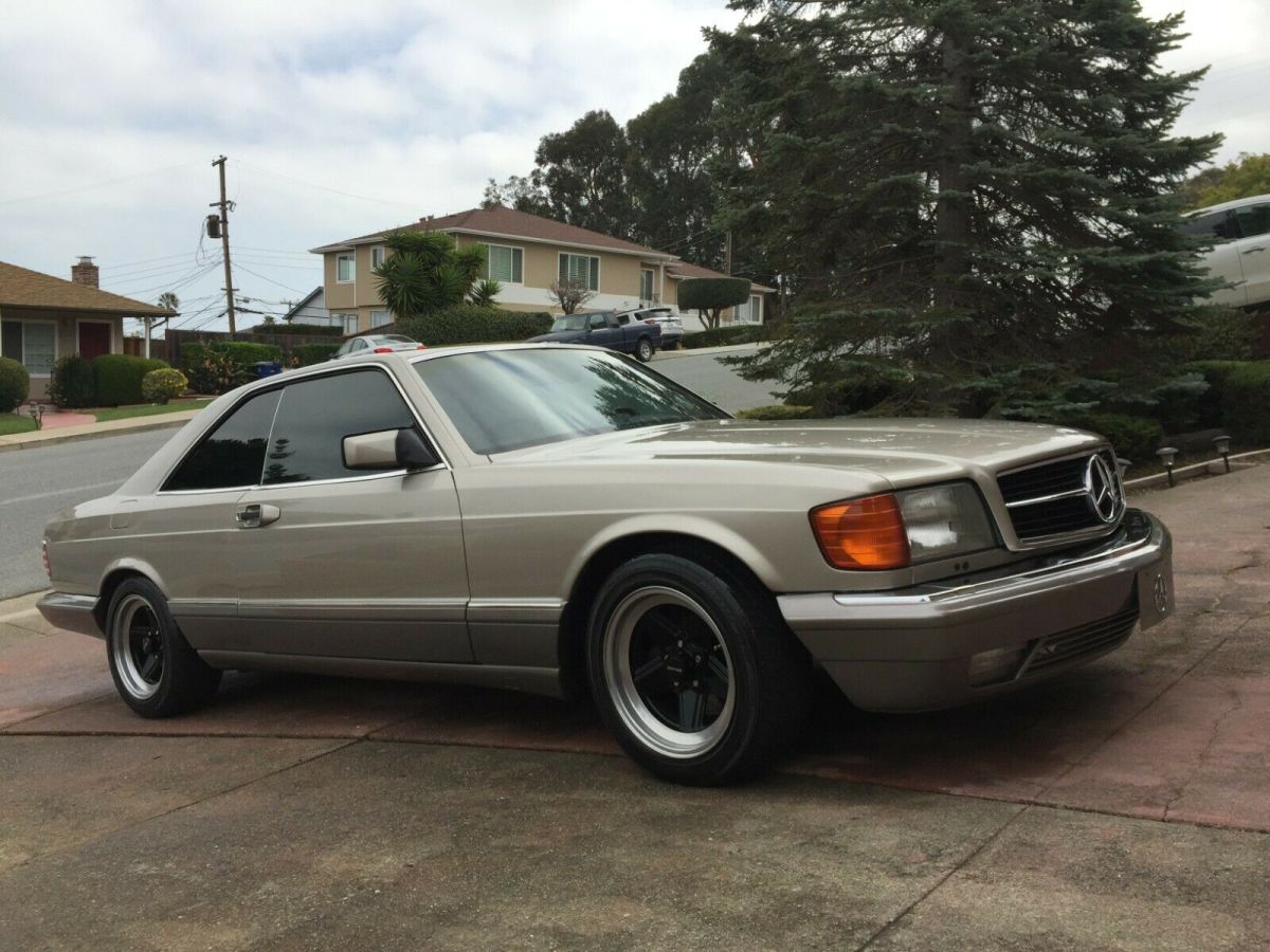 1989 mercedes-benz 560 sec coupe mint powerful garaged collector rare
