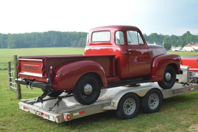 1951 chevrolet 3100 swb 5 window pickup truck