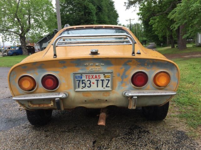 1972 72 opel gt micro patina rat rod project ls1 corvette datsun muscle car mini