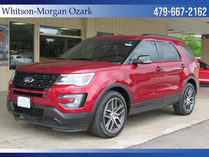 used 2017 ford explorer 4wd sport ozark, ar 72949 for sale in ozark, arkansas