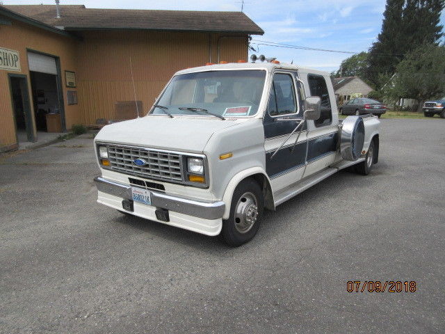 1989 ford e-350 centurion sleeper van dually pick-up