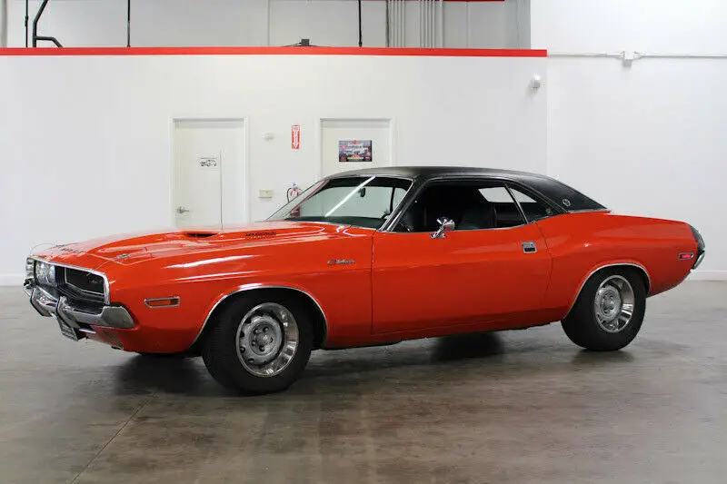 1970 dodge challenger 85118 miles orange hardtop