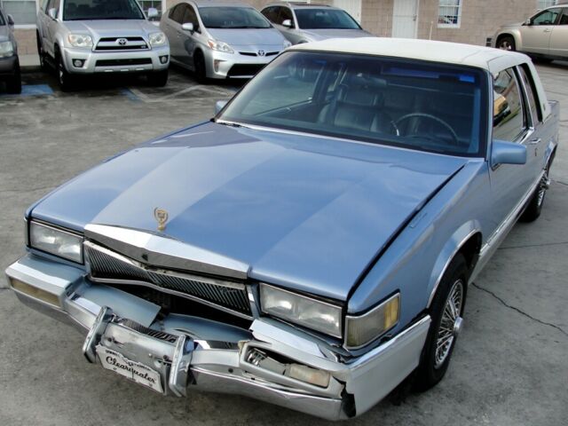 1989 cadillac coupe deville! 1 florida owner! after accident! only 144k miles!