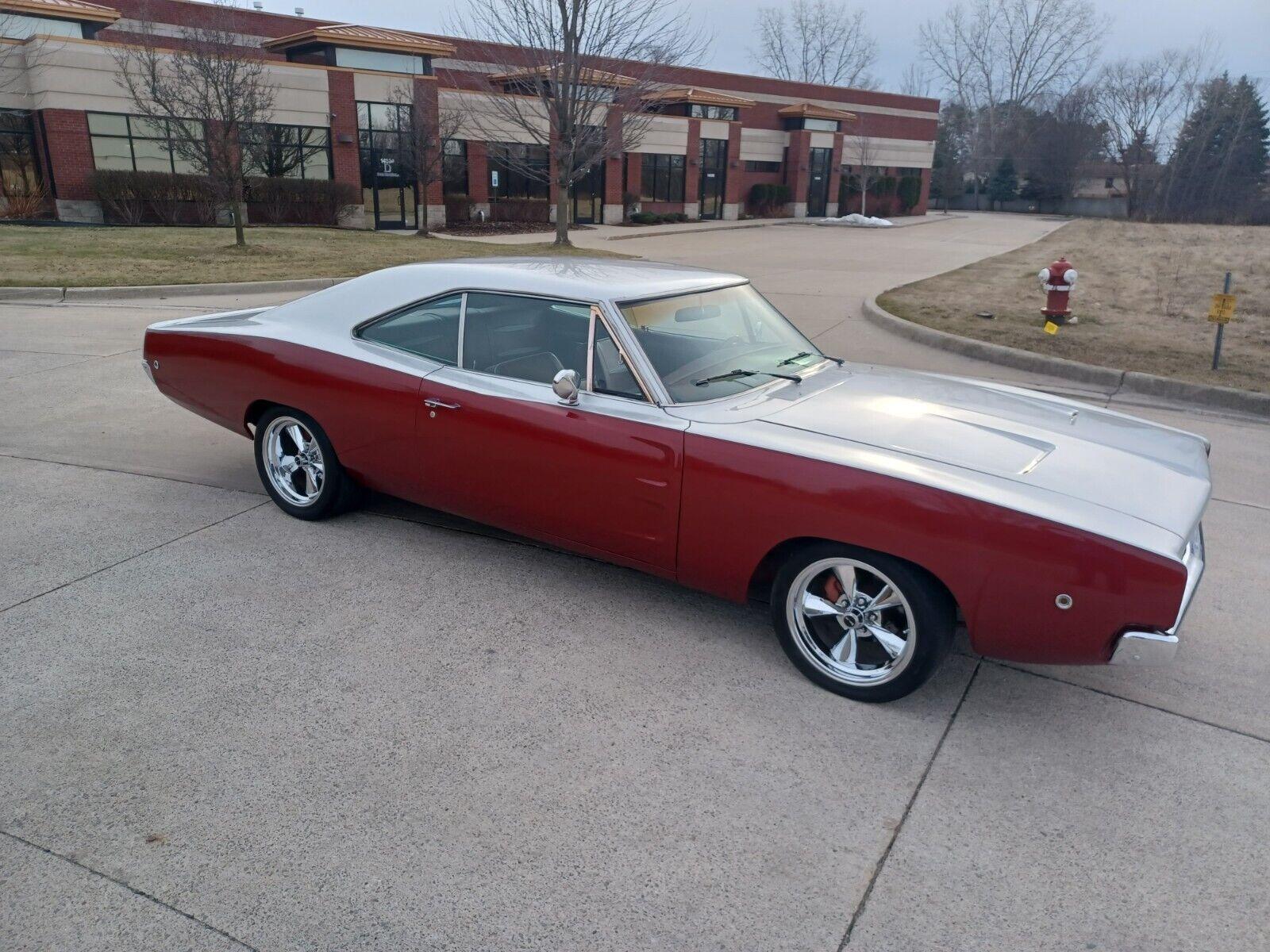 1968 dodge charger 440 restomod 2000 miles