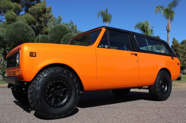 1979 scout ii traveler international rare fully restored sunset pearl orange