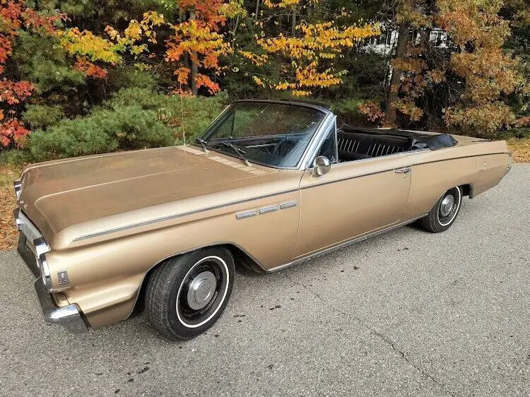 1963 buick skylark v8 4 barrel jn convertible bronze mist rwd automatic
