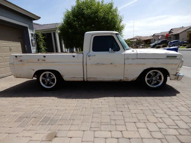 1967 ford f-100 swb, air conditioning, crown vic p71 conversion, restomod