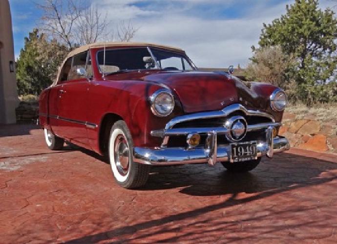 1949 ford custom convertible v-8 od excellent condition in irvine, ca