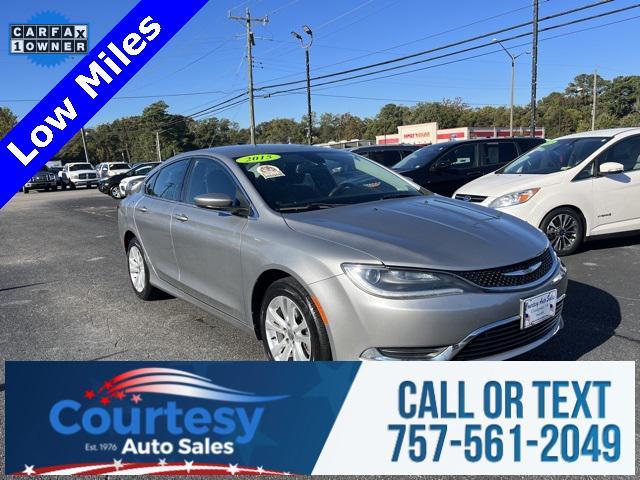 2015 chrysler 200 limited