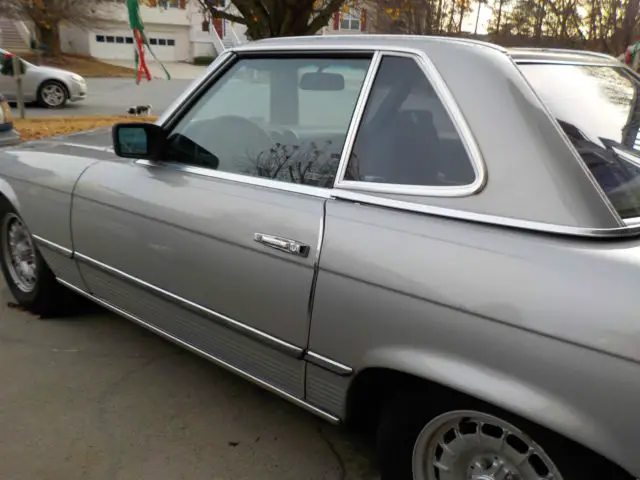 beautiful vintage 1983 mercedes 380sl convertible roadster