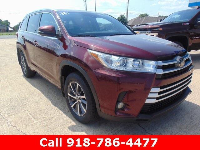2018 toyota highlander xle