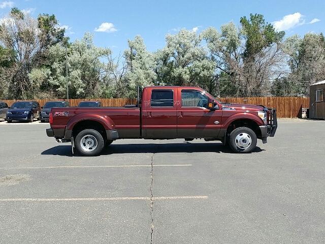 2015 ford f-350 super duty king ranch 4x4 king ranch 4dr crew cab 8 ft. lb drw pickup for sale in cody, wyoming