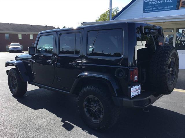 2017 jeep wrangler unlimited 75th anniversary edition 4x4