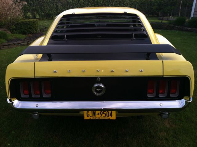 1970 boss 302 mustang survivor